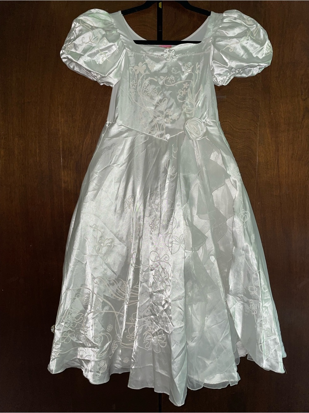 Disney Store Enchanted Giselle Deluxe Wedding Costume Dress Size 7/8 RARE